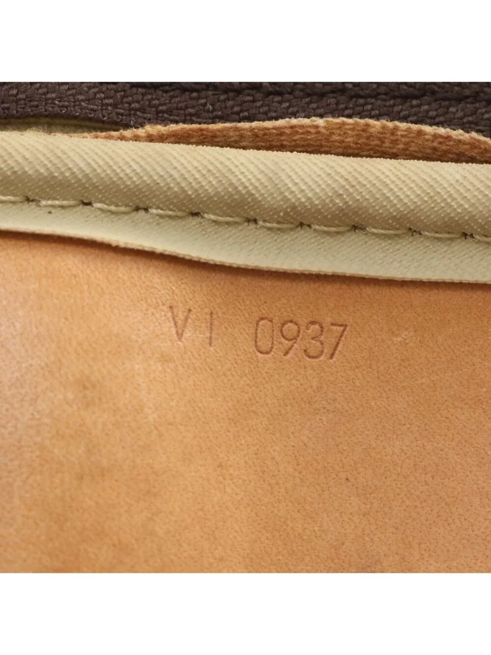 Louis Vuitton Monogram Alize de Poche Leather Boston Bag Tote